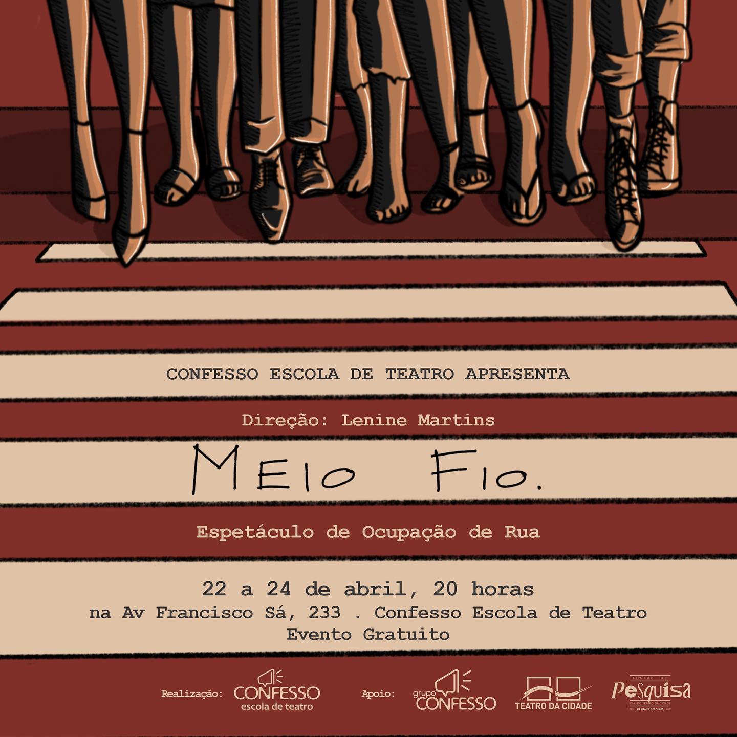 Confesso Escola de Teatro apresenta: "Meio-fio"