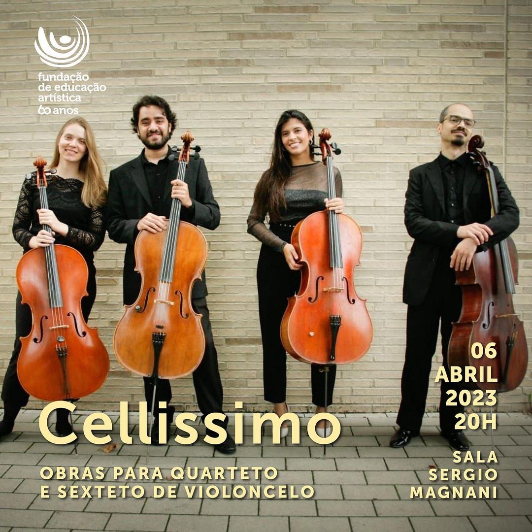 "Cellissimo - Concerto do Nani Celloquartett" - FEA