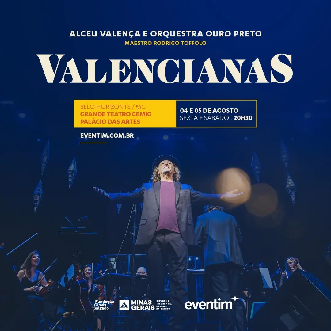 “Valencianas” com Alceu Valença - Orquestra Ouro Preto