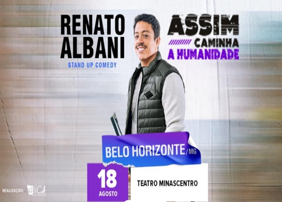 Reprodução oficial Stand Up: Renato Albani
