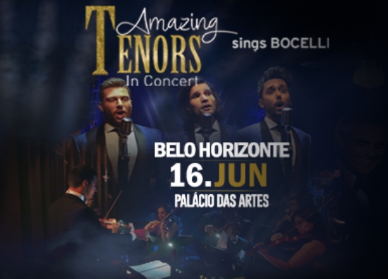 Amazing Tenors In Concert Sings Bocelli