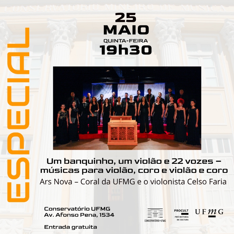 1 Banquinho, 1 Violão e 22 Vozes: música para violão, coro e violão e coro