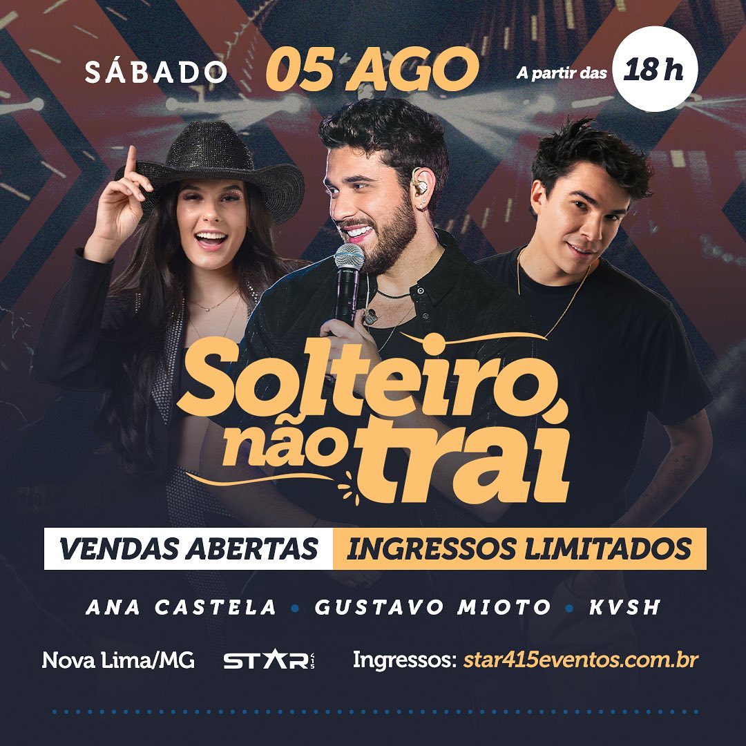 Show: Solteiro não trai