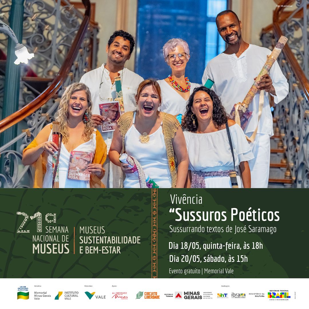 Performance “Sussurros Poéticos”: Sussurrando textos de José Saramago