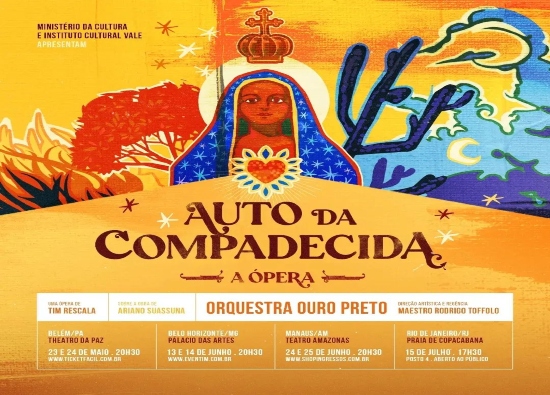 Turnê Nacional Auto da Compadecida 2023! - Orquestra Ouro Preto