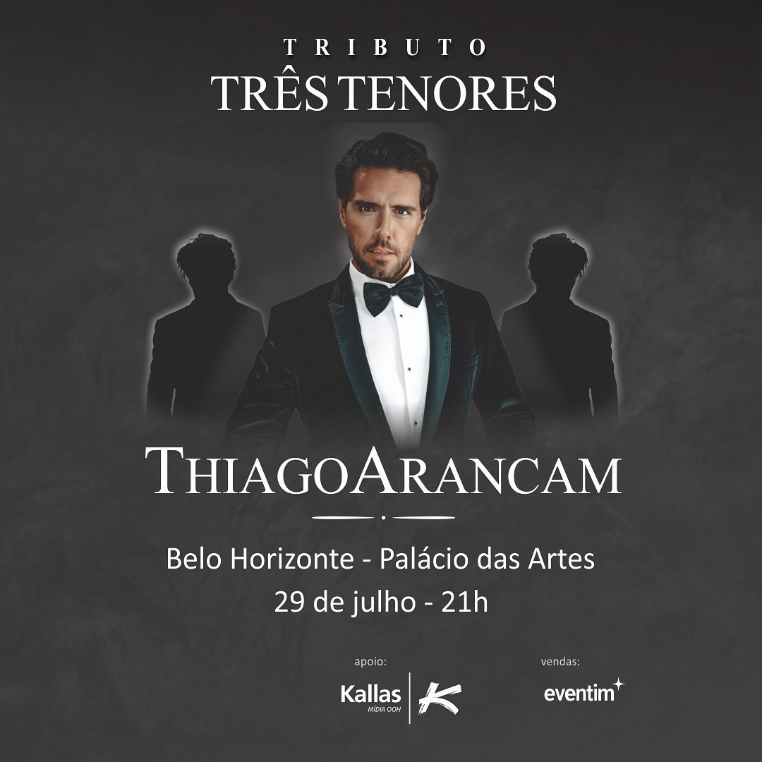 Show: Thiago Arancam "Turnê Três Tenores"