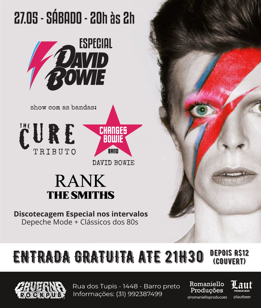 Especial David Bowie - Caverna Rock Pub
