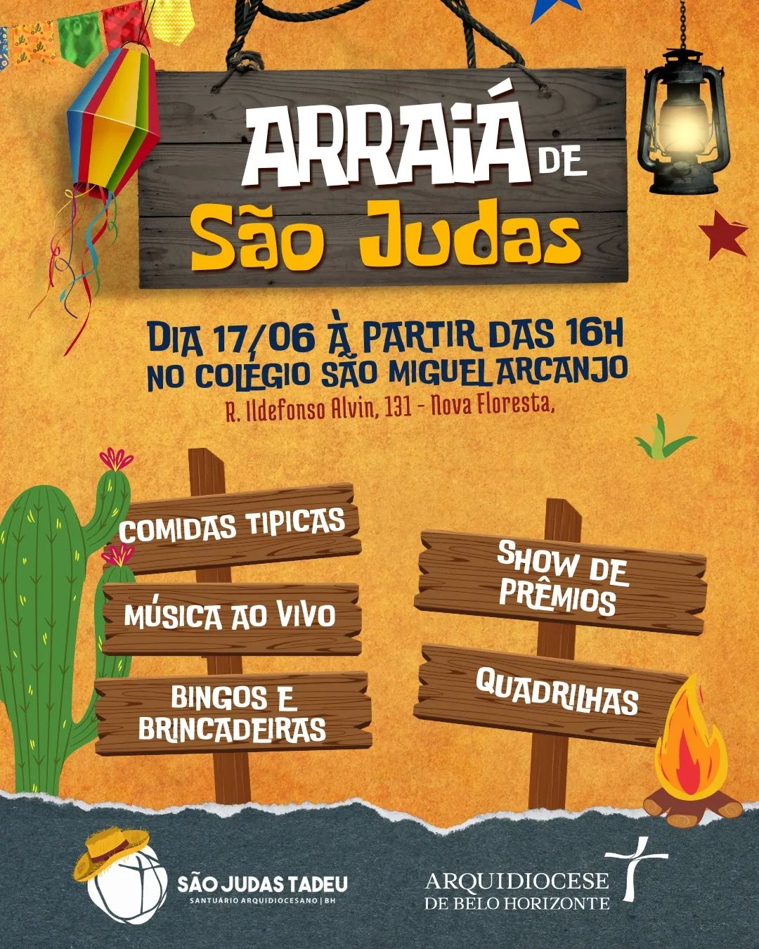 Arraiá de São Judas 2023
