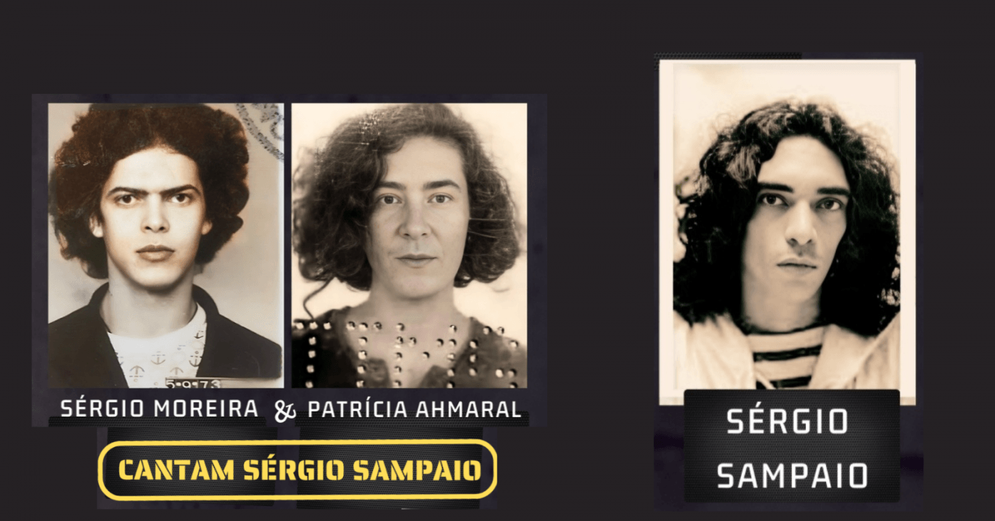 Sérgio Moreira e Patrícia Ahmaral cantam Sérgio Sampaio