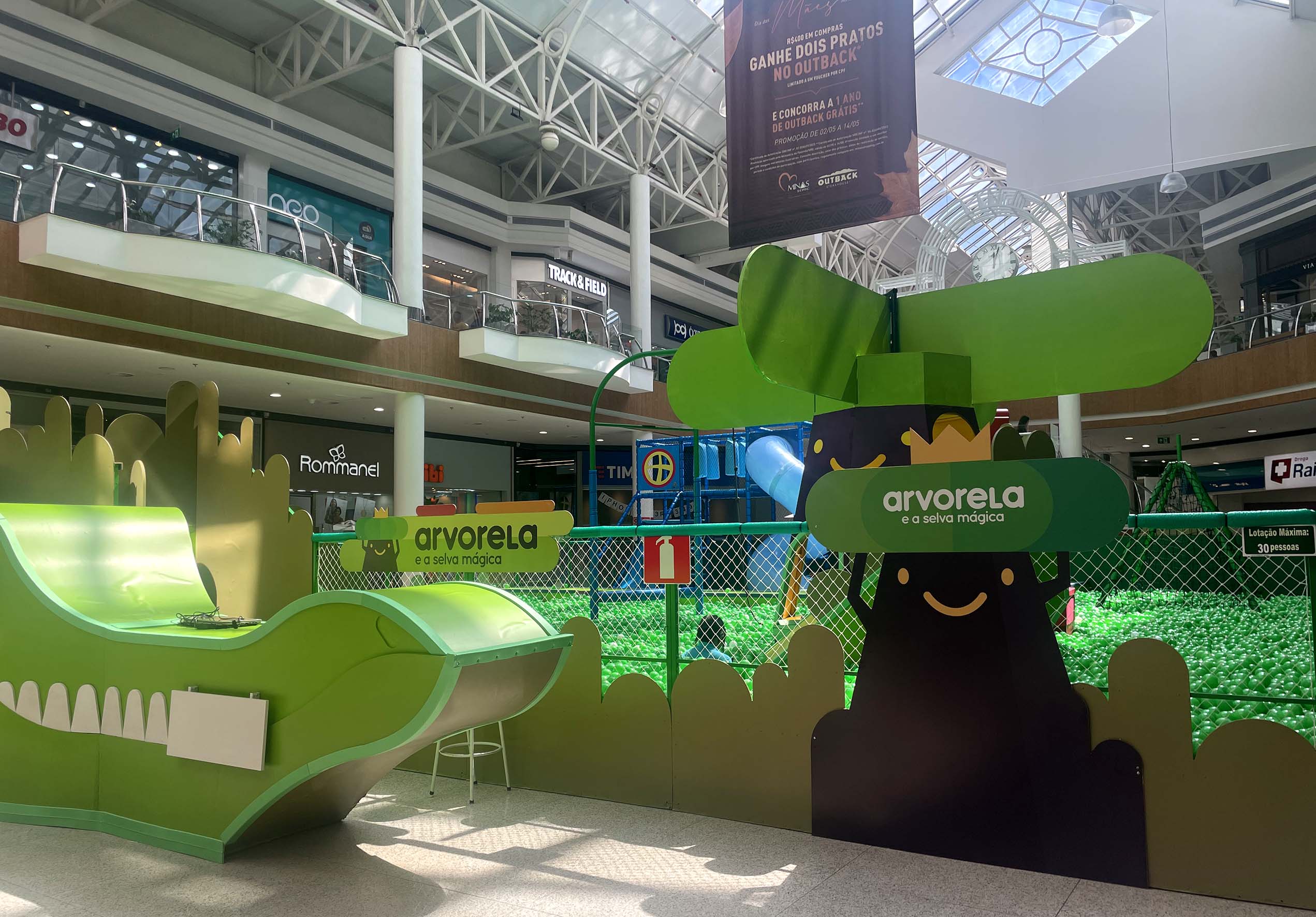 Evento "Arvorela e a Selva Mágica" - Minas Shopping