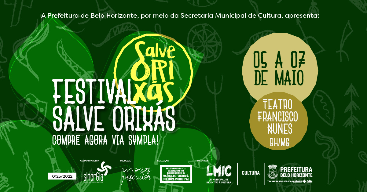 festival salve os orixás 