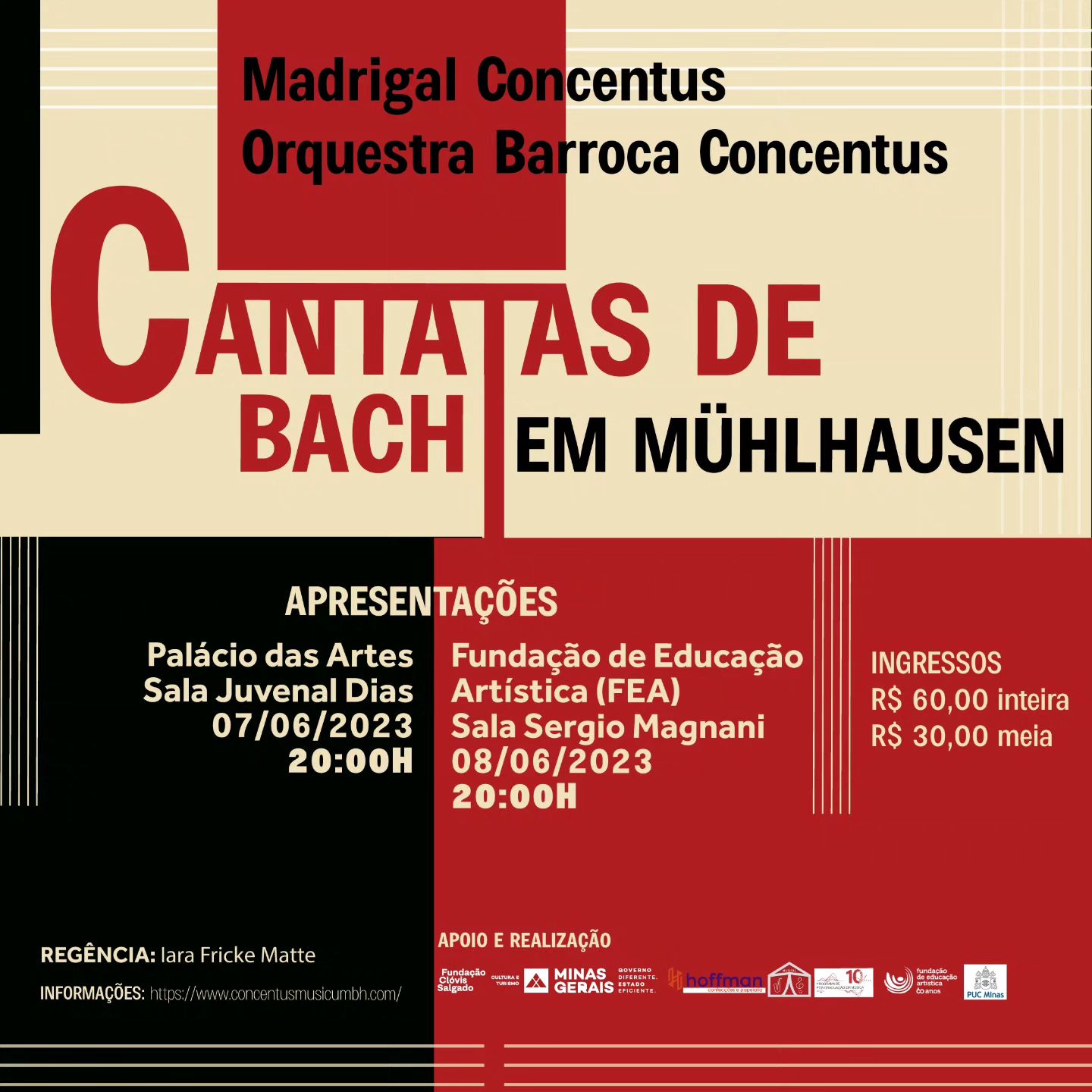 Concentus Musicum: cantatas de Bach em Mühlhausen