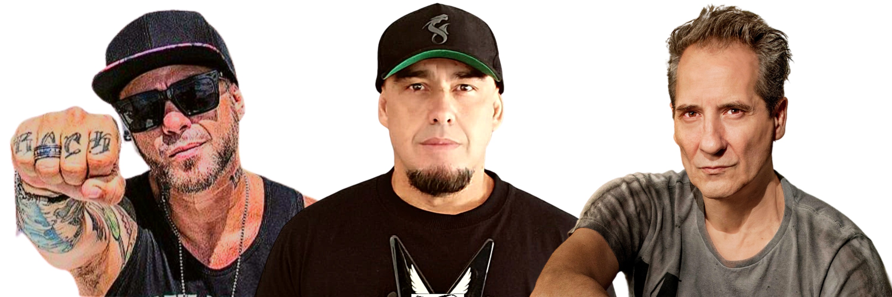 Egypcio, Digão e Kiko Zambianchi