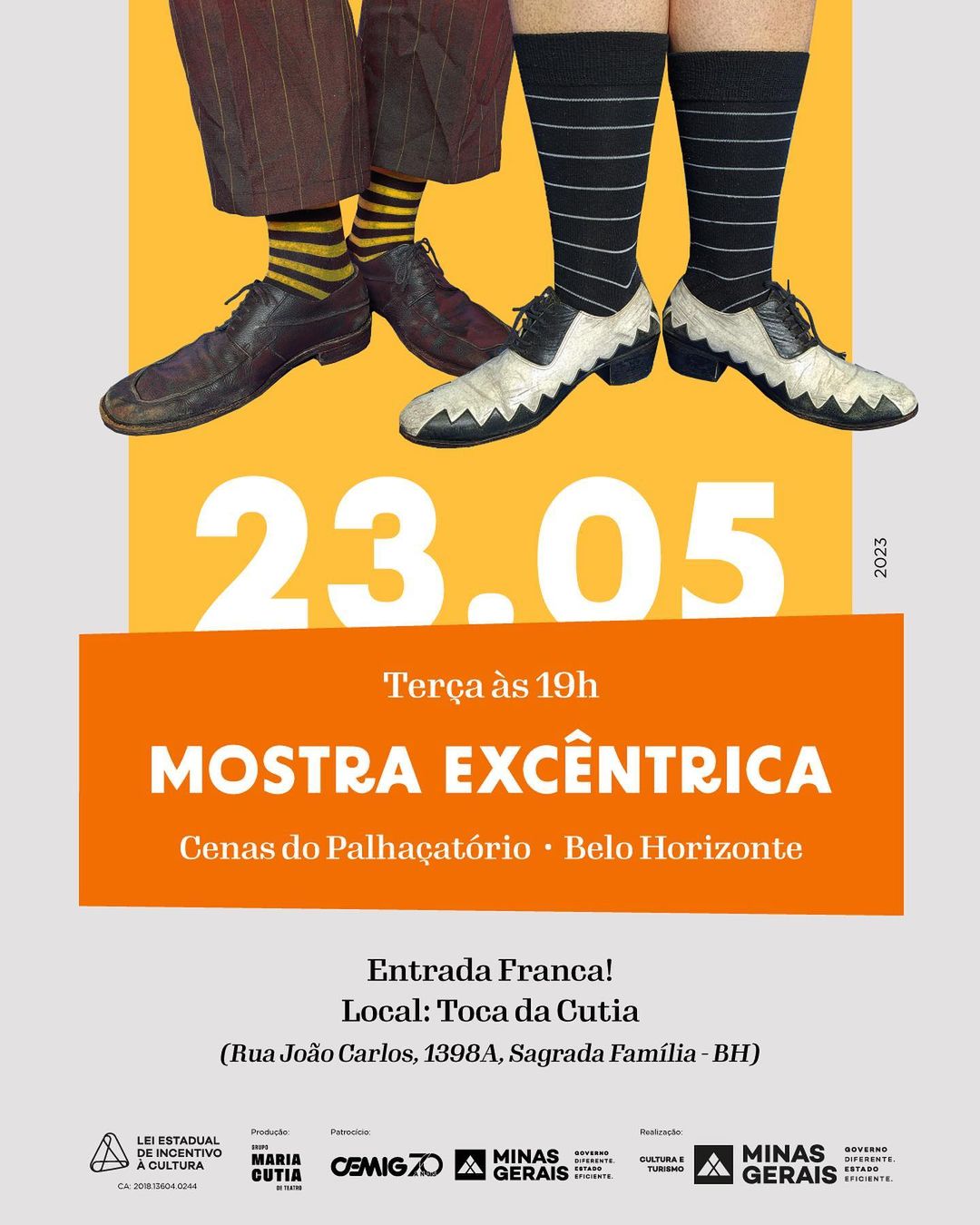 Mostra Excêntrica "Cenas do Palhaçatório" - Grupo Maria Cutia