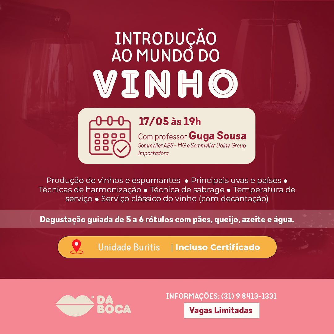 Curso de Introdução ao Mundo do Vinho