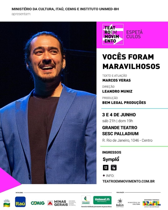 Vocês Foram Maravilhosos - com Marcos Veras