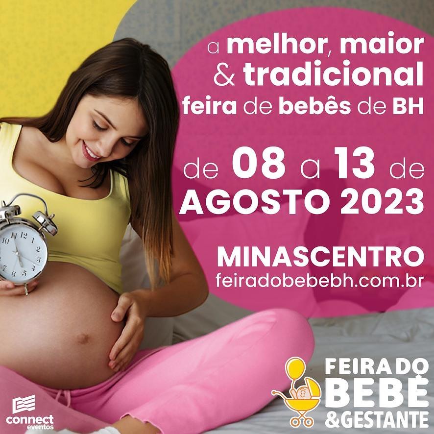 Reprodução Instagram Feira do Bebê e Gestante