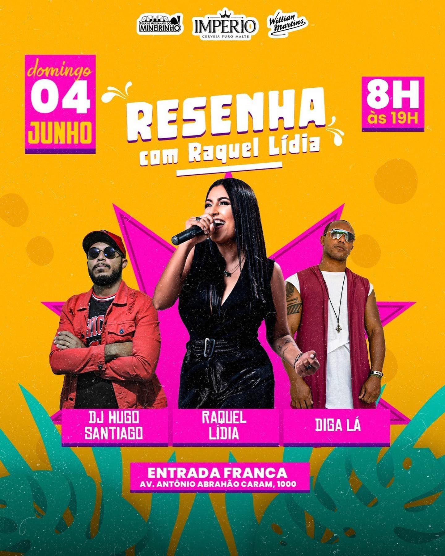 "Resenha com Raquel Lídia"