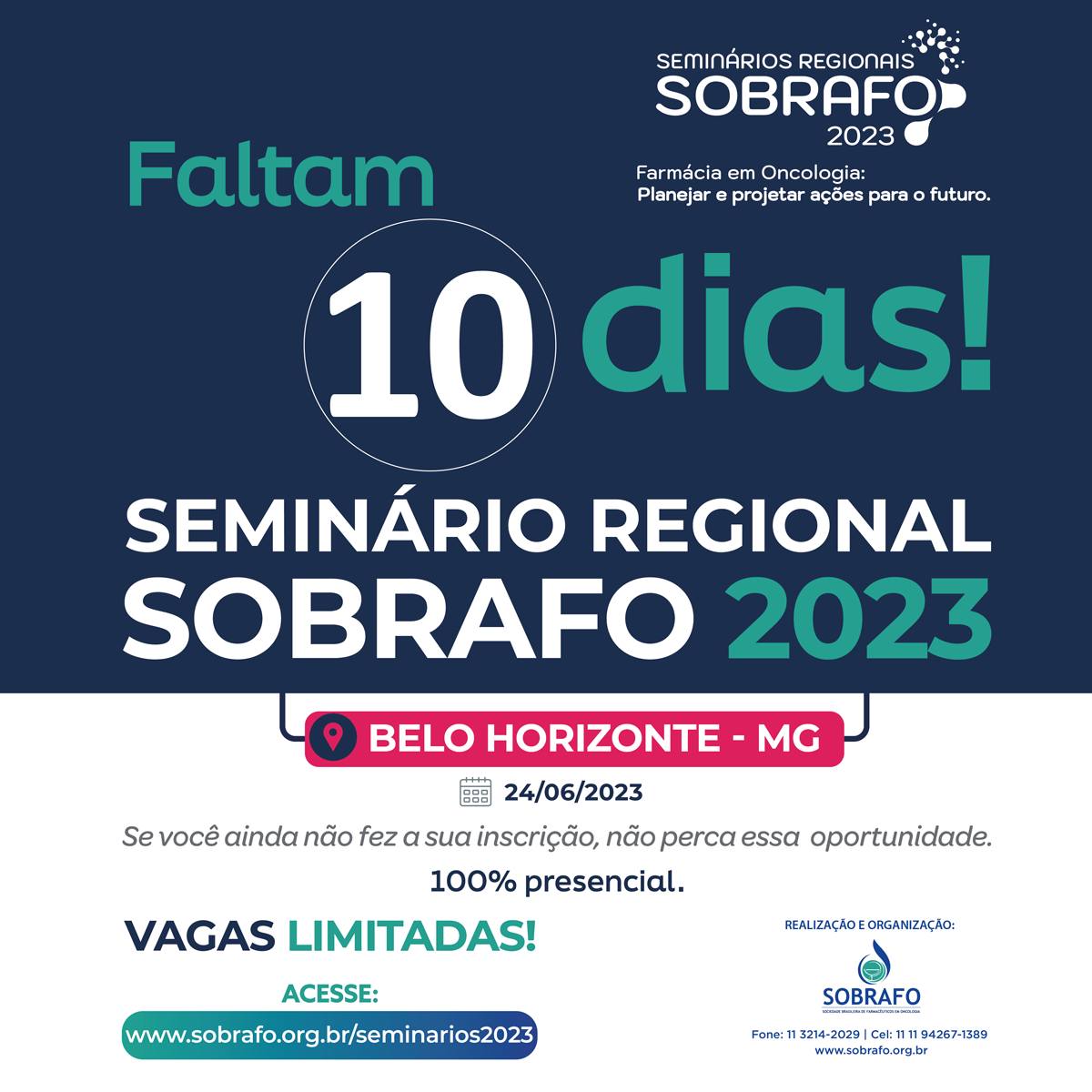Seminários Regionais SOBRAFO - Belo Horizonte 2023 