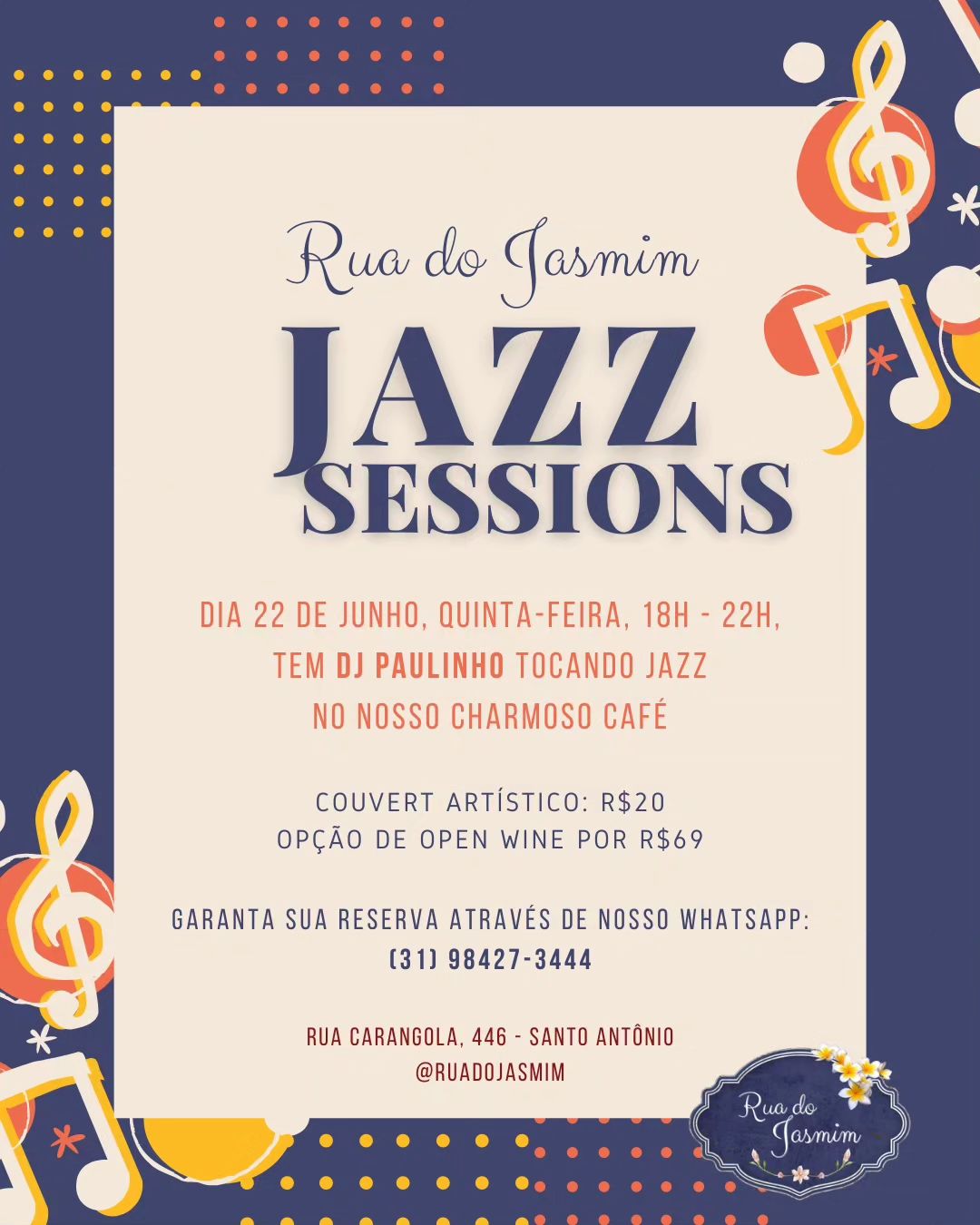 Jazz Sessions - Rua do Jasmim