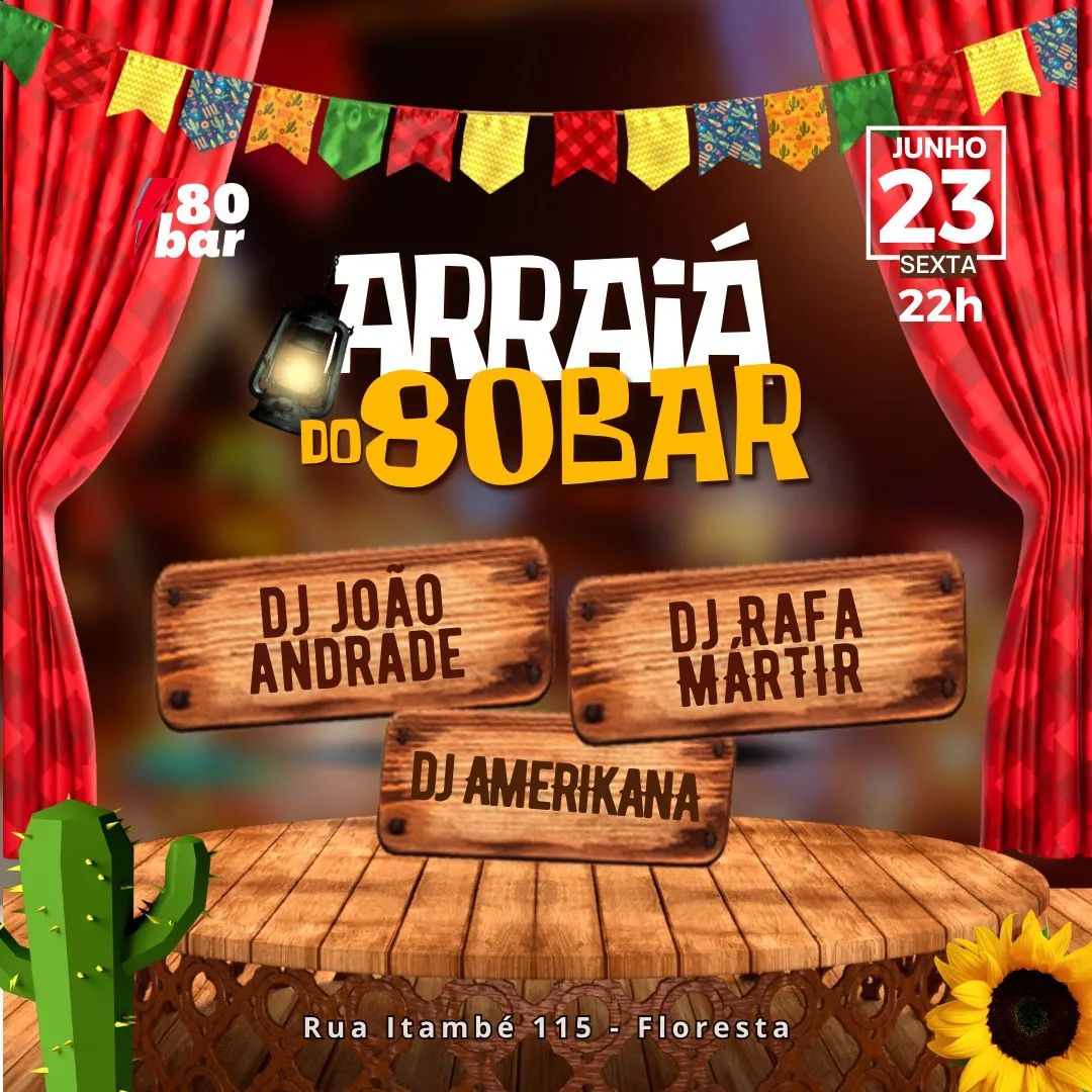 Arraiá do 80 Bar