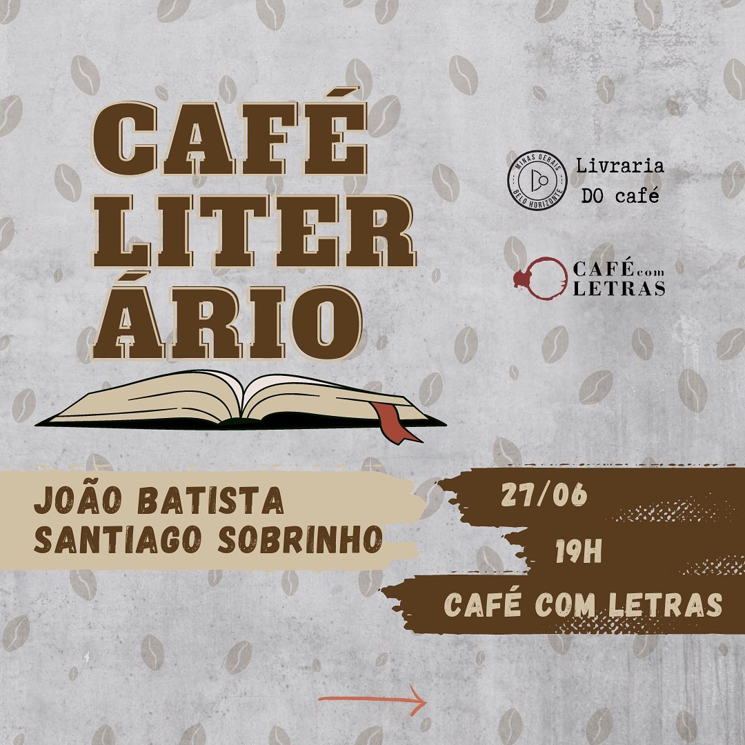 Reprodução Instagram Café Literário - Café com Letras