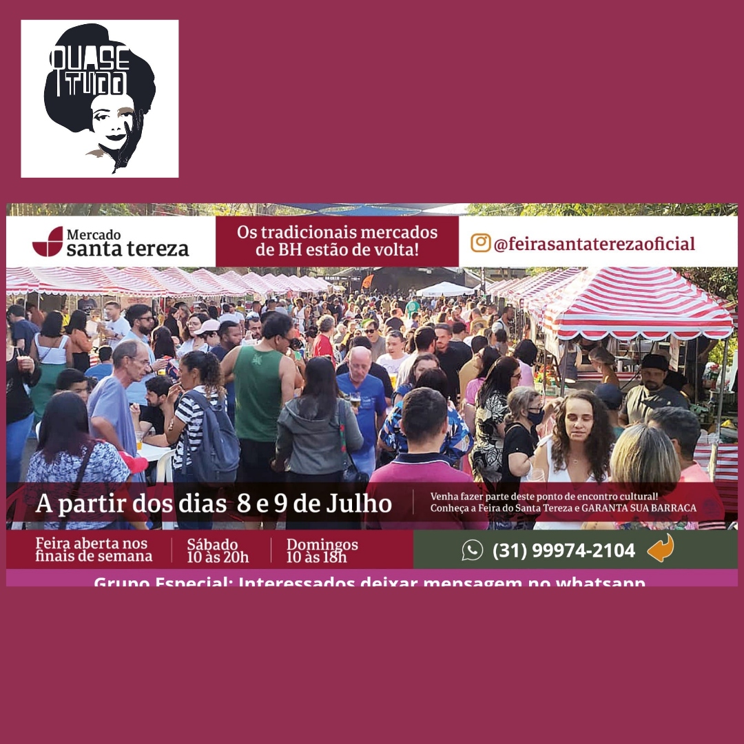 Super Feira com Quase Tudo Bazzar - Mercado Distrital de Santa Tereza