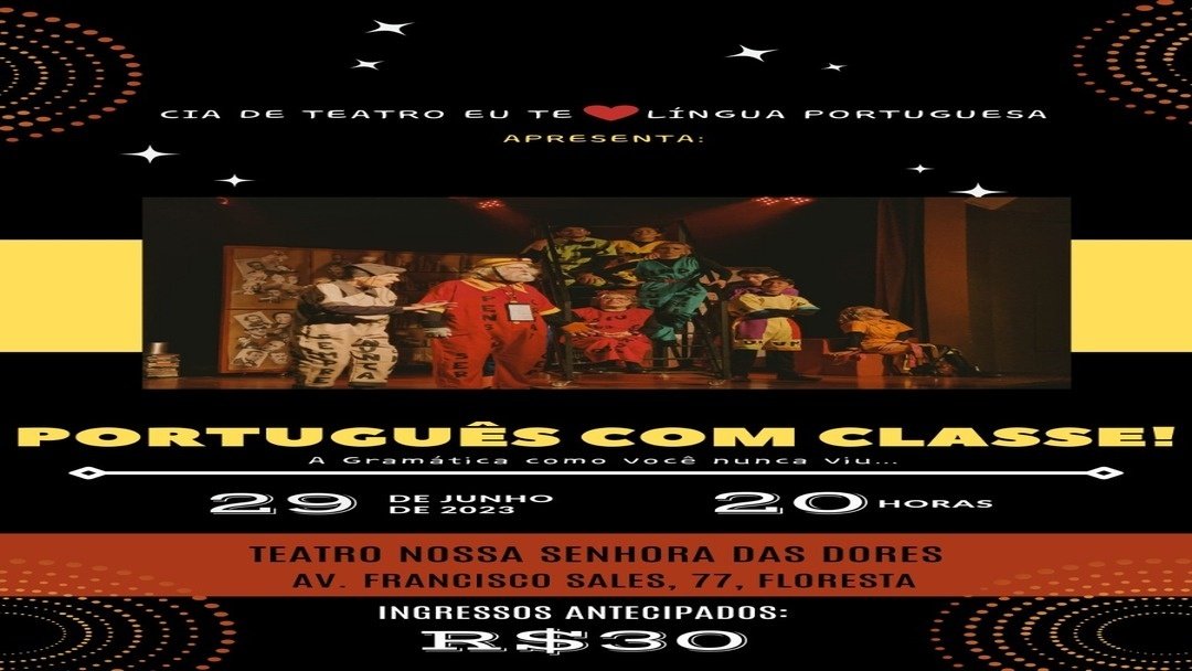 Espetáculo: Português com classe