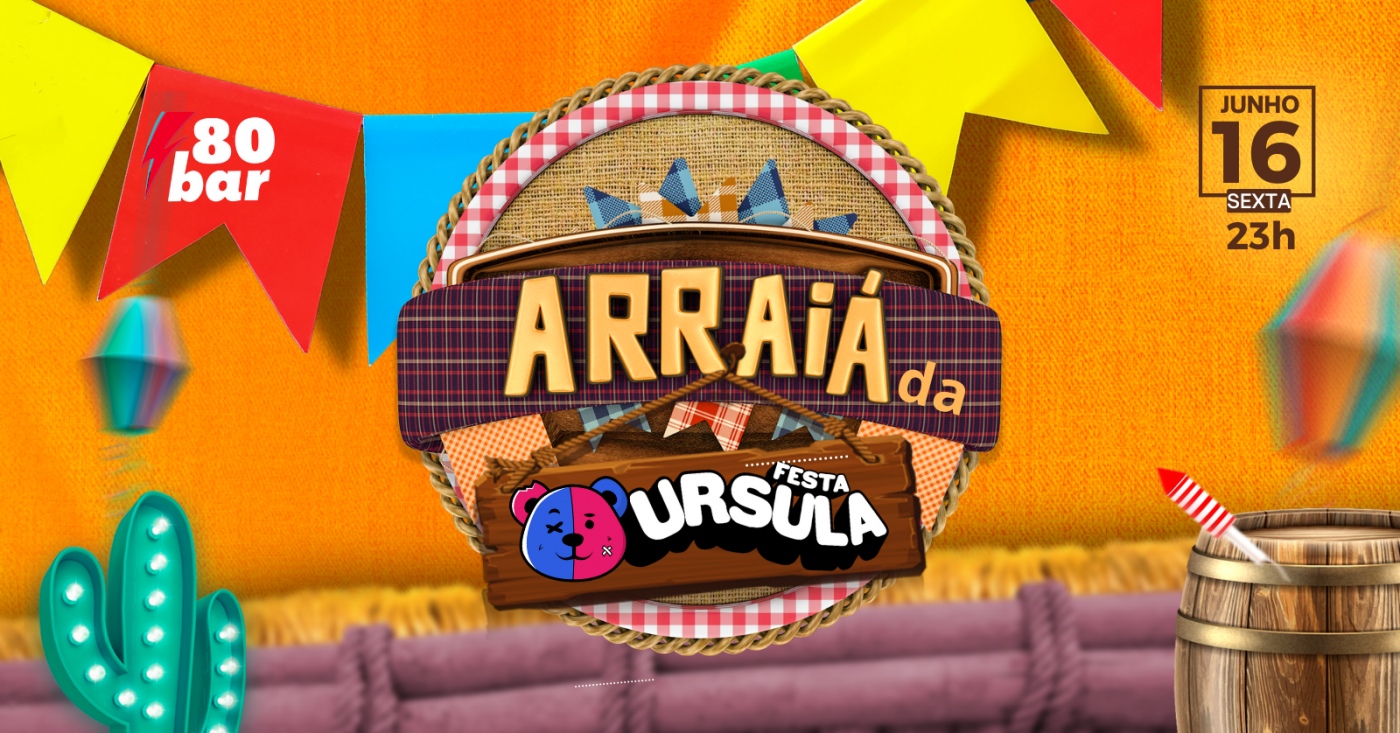 Reprodução Sympla Arraiá da Ursula