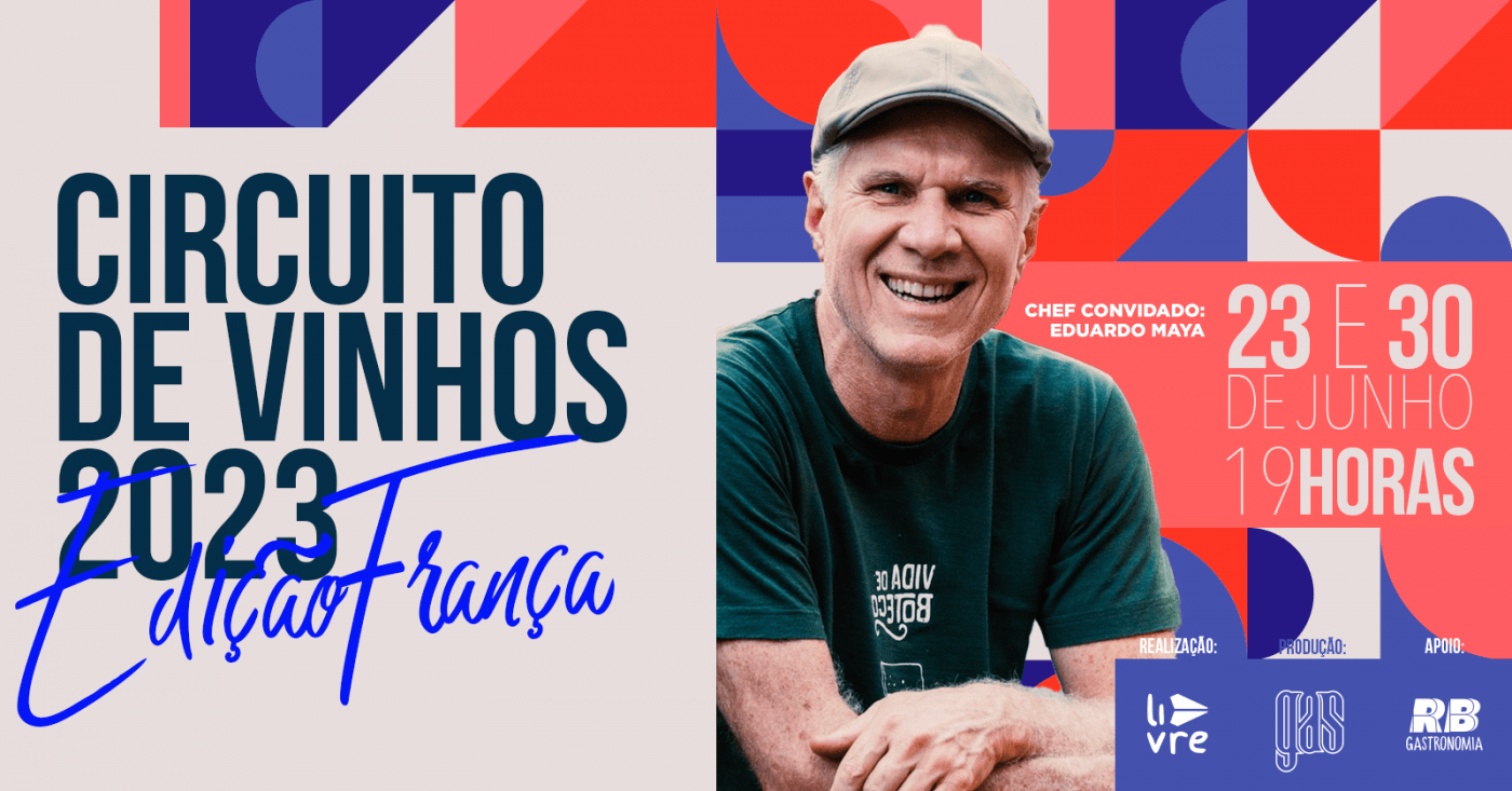 Reprodução Sympla Circuito de Vinhos: Edição França