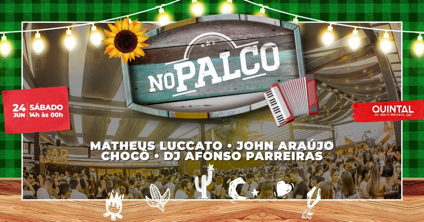 No Palco - Quintal do Chalé