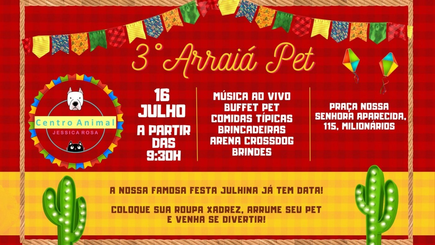 3º Arraiá Pet