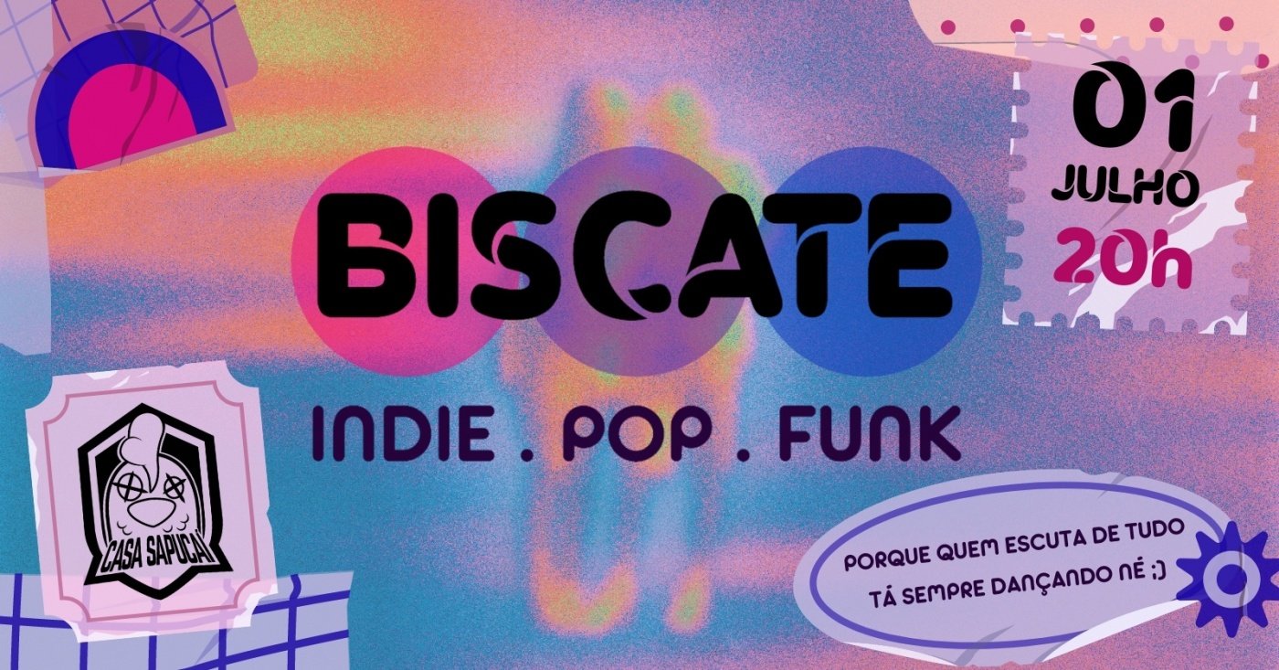 Reprodução Sympla Festa: Biscate