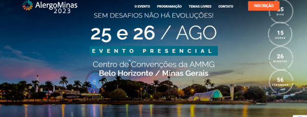 AlergoMinas 2023 - Congresso Mineiro de Alergia e Imunologia