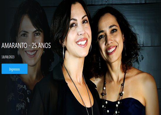 Show: “Amaranto 25 anos”