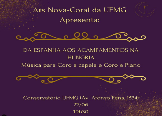 Concerto: Música para Coro à capela e Coro e Piano