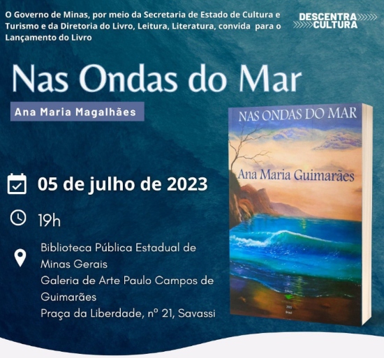 Lançamento livro: Nas Ondas do Mar