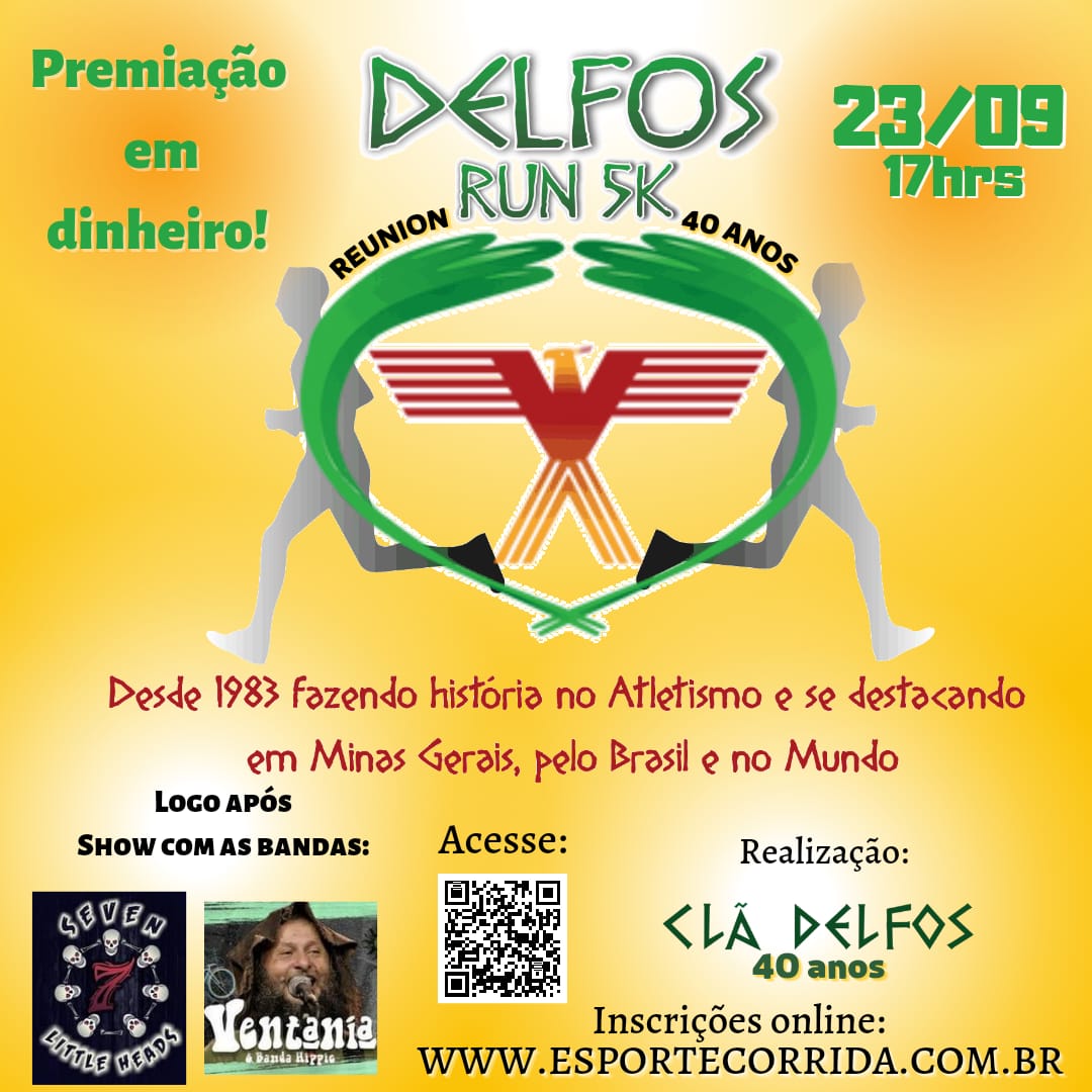 reprodução oficial Corrida Delfos Run