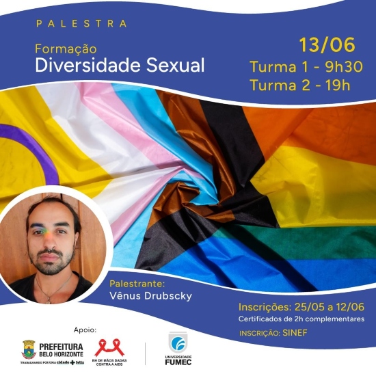 Palestra: Formação- Diversidade Sexual