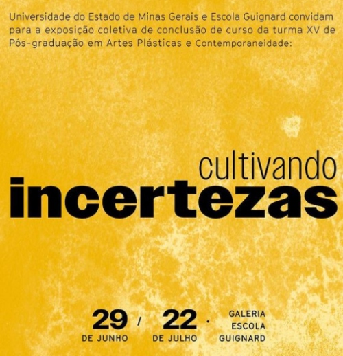 Reprodução oficial Mostra Coletiva Cultivando Incertezas