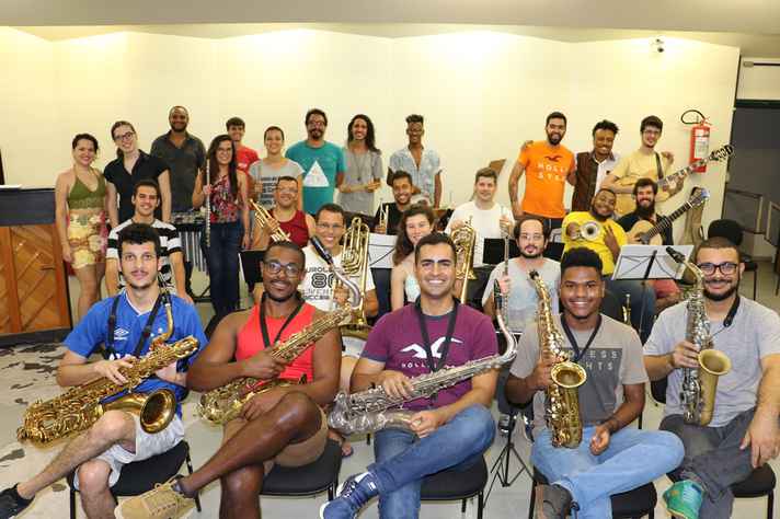 Foto: Ana Luiza Araújo Geraes Big Band