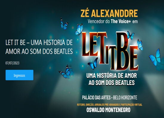 Musical: "Let it Be" Uma História de Amor ao Som de Beatles