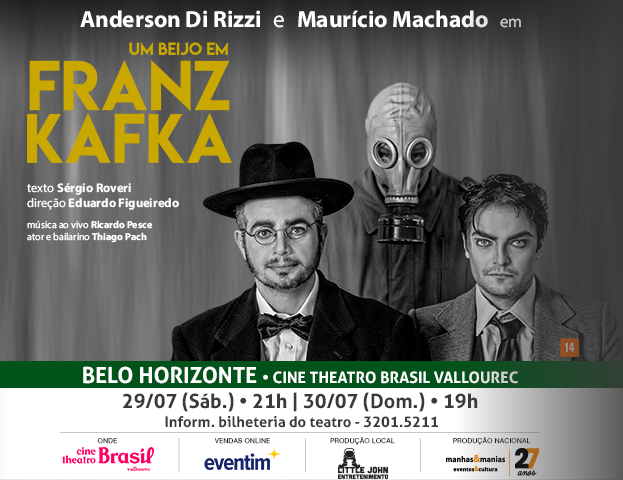 Espetáculo: "Um beijo em Franz Kafka" 