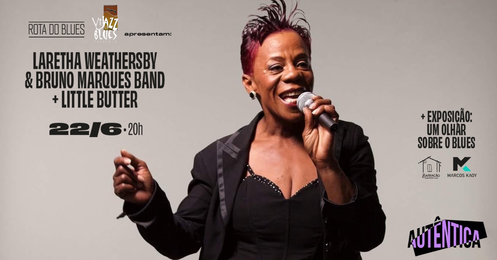 Show: Laretha Weathersby & Bruno Marques Band + Little Butter
