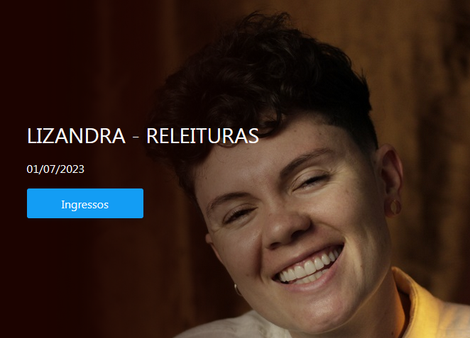 reprodução oficial Show: "Releituras" por Lizandra