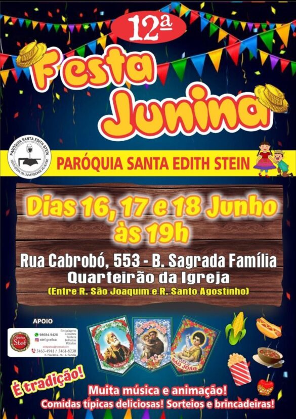 Festa Junina Paróquia Santa Edith Stein
