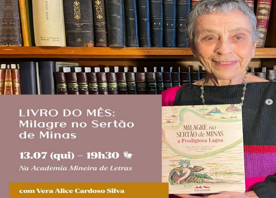 Palestra: "Milagre no sertão de Minas: uma história que vale a pena recontar"