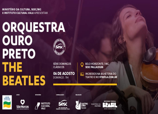 Domingos Clássicos: "The Beatles" - Orquestra Ouro Preto