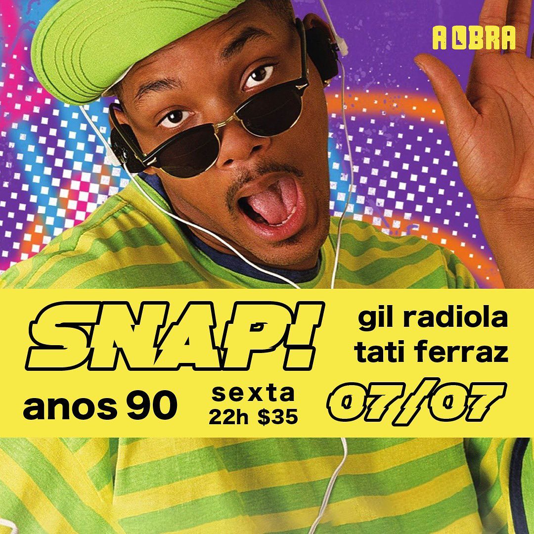 Reprodução Instagram Festa: Snap - AObra