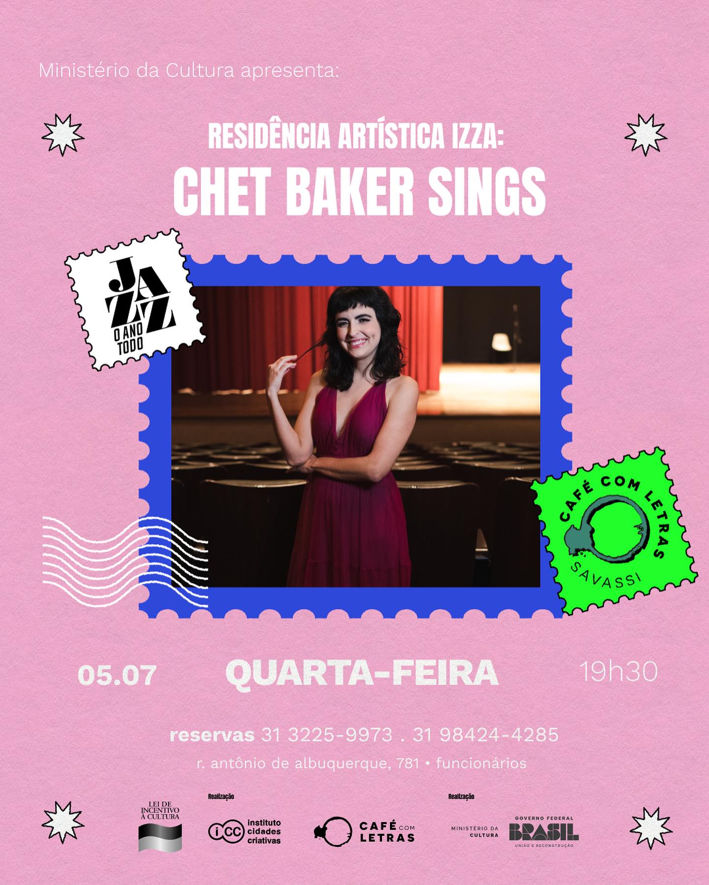 Residência Artística Izza: Chet Baker Sings